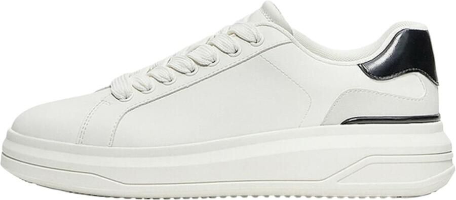 Bershka Sneakers laag zwart wit
