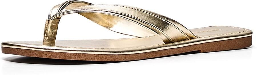 Bershka Teenslipper goud