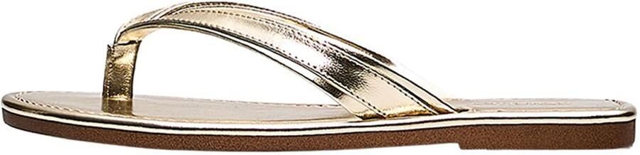 Bershka Teenslipper goud - Foto 6