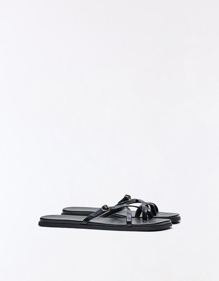 Bershka Teenslipper zwart - Foto 3
