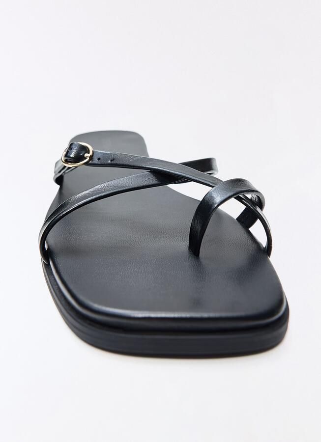 Bershka Teenslipper zwart - Foto 5
