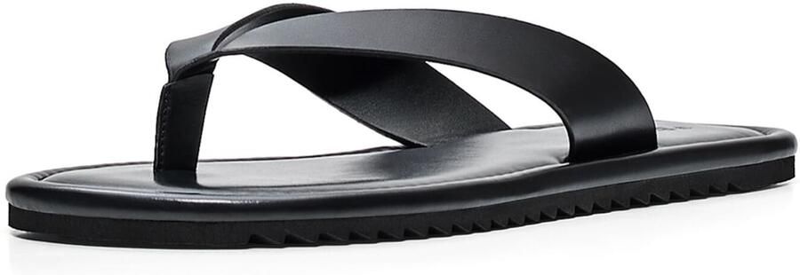 Bershka Teenslippers zwart