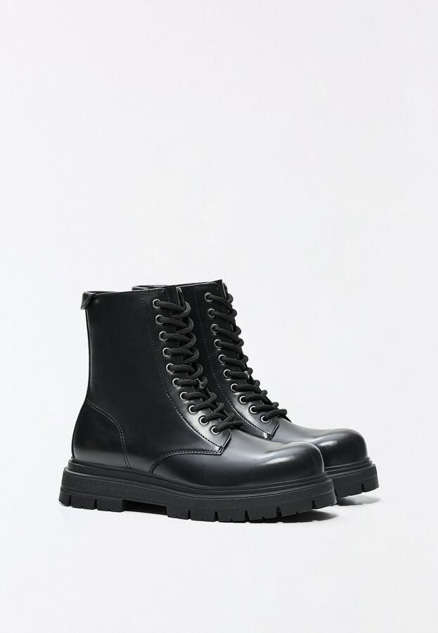 Bershka Veterboots zwart - Foto 3
