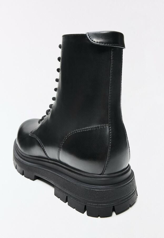 Bershka Veterboots zwart - Foto 6