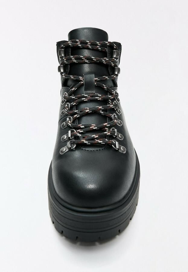 Bershka Veterboots zwart - Foto 3