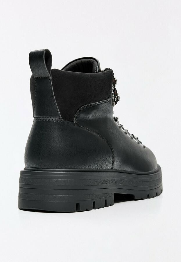 Bershka Veterboots zwart - Foto 4