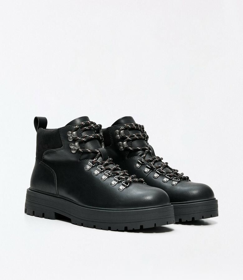 Bershka Veterboots zwart - Foto 2