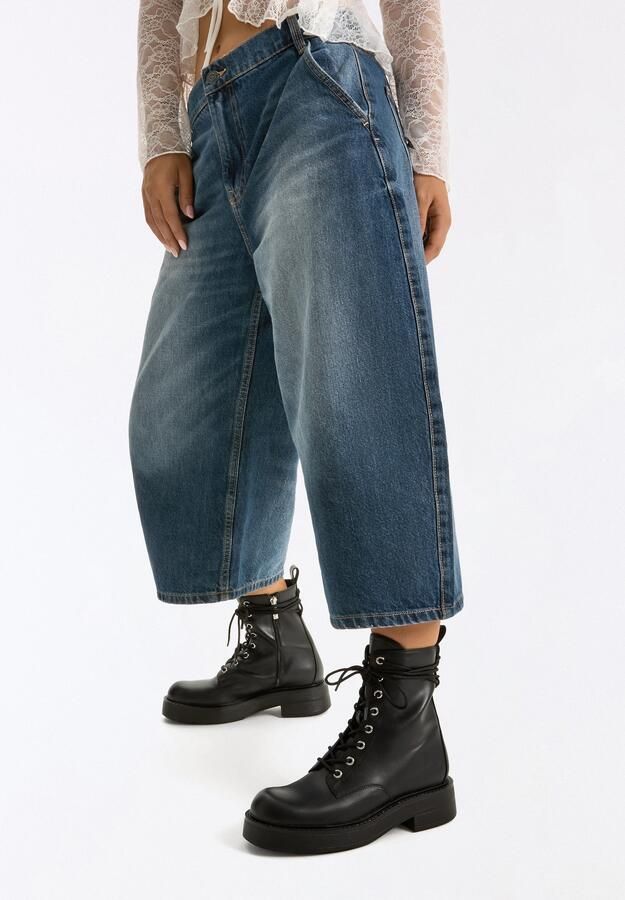 Bershka Veterlaarsjes zwart - Foto 6