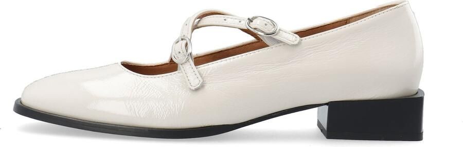 Bianco Mary Jane schoenen BIAESTHER