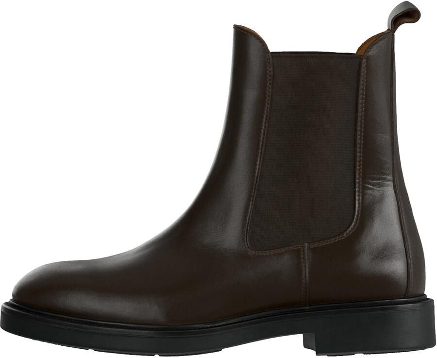 Bianco Chelsea boots 'ADDA' donkerbruin