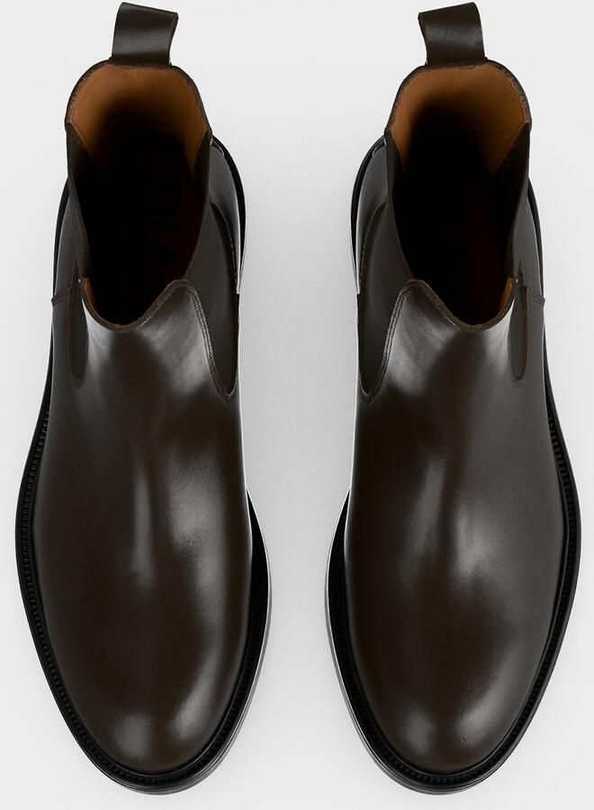 Bianco Chelsea boots 'ADDA' donkerbruin - Foto 5