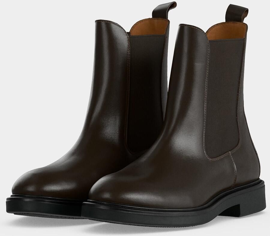 Bianco Chelsea boots 'ADDA' donkerbruin - Foto 3
