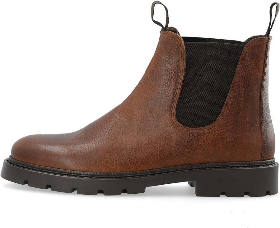 Bianco Chelsea boots 'Jeff' cognac zwart