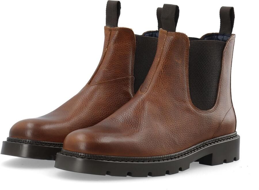 Bianco Chelsea boots 'Jeff' cognac zwart - Foto 4