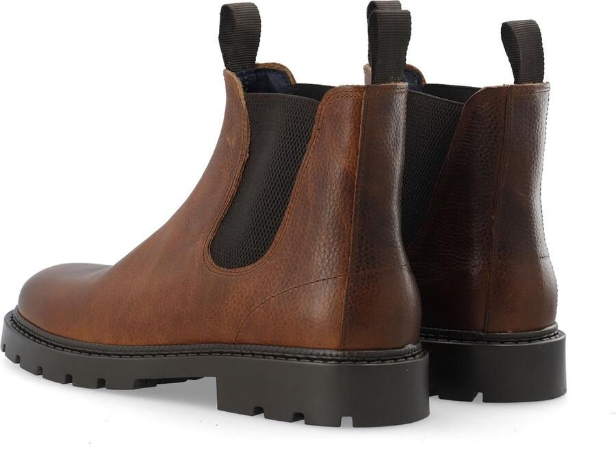 Bianco Chelsea boots 'Jeff' cognac zwart - Foto 3