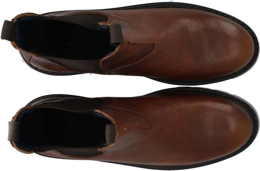 Bianco Chelsea boots 'Jeff' cognac zwart - Foto 5