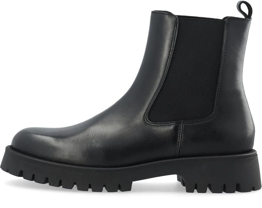 Bianco Chelsea boots 'LEO' zwart