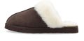 Bianco Huisschoenen 'Sweetie' donkerbruin wit - Bruin