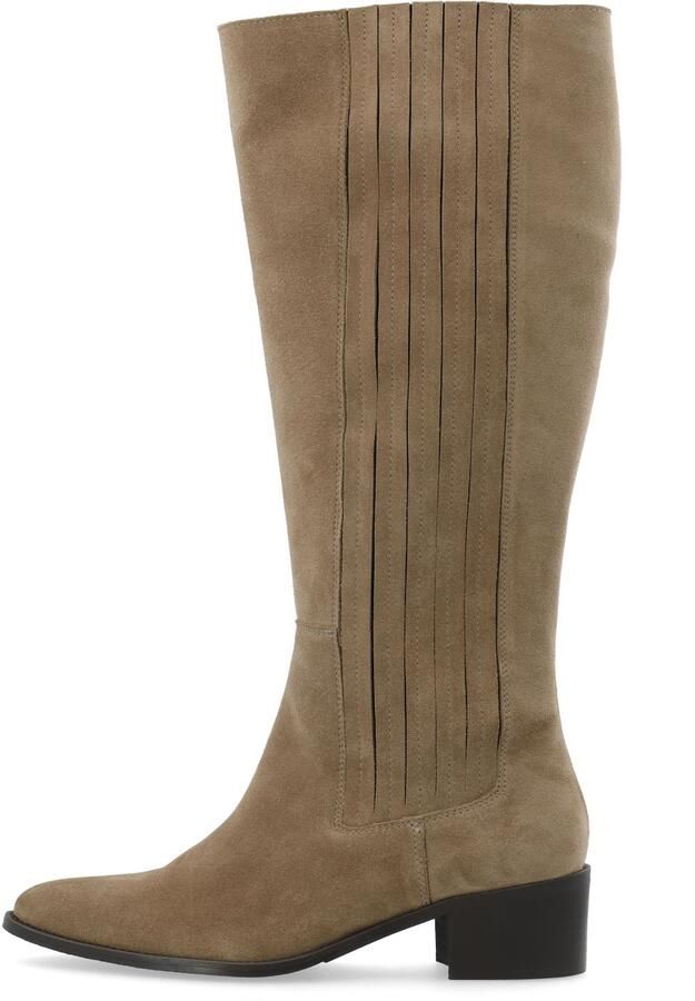Bianco Laarzen 'Carol' donkerbeige