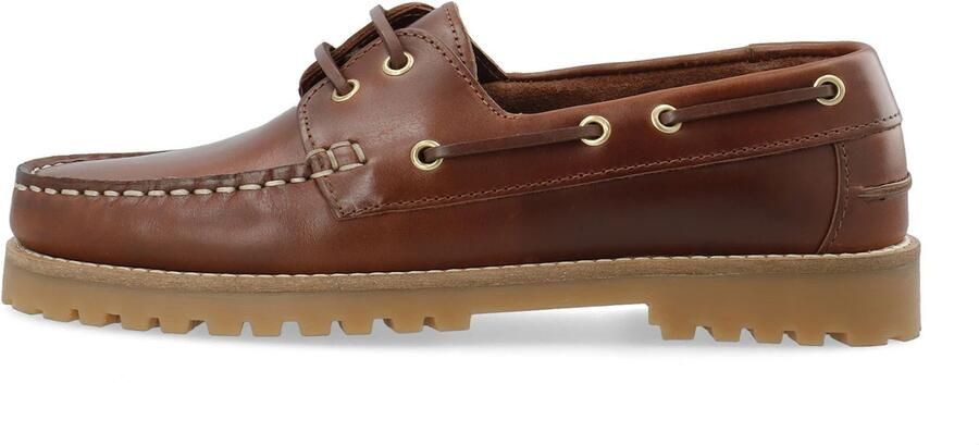 Bianco Mocassins 'Capri' bruin