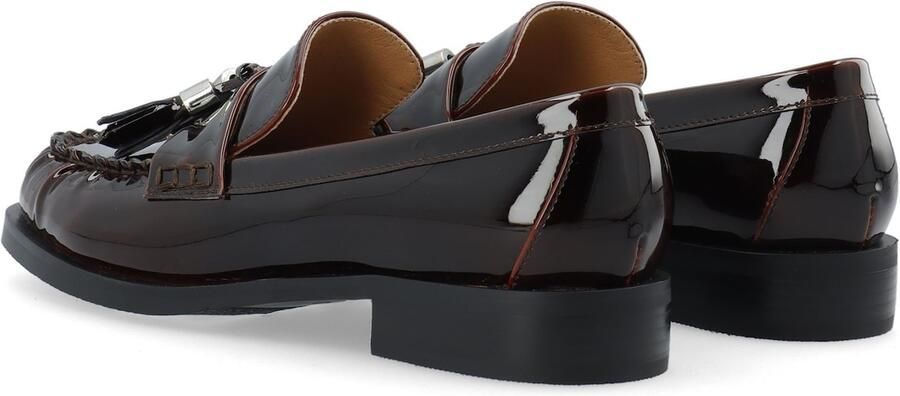 Bianco Mocassins 'ISABELLA' bruin - Foto 4