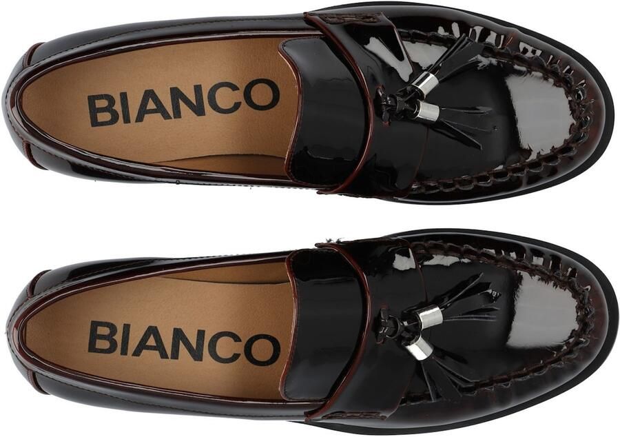 Bianco Mocassins 'ISABELLA' bruin - Foto 2