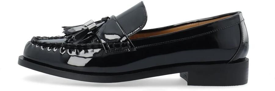 Bianco Mocassins 'ISABELLA' zwart