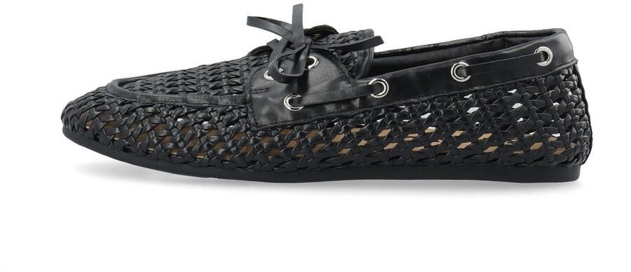 Bianco Mocassins 'Marlene' zwart