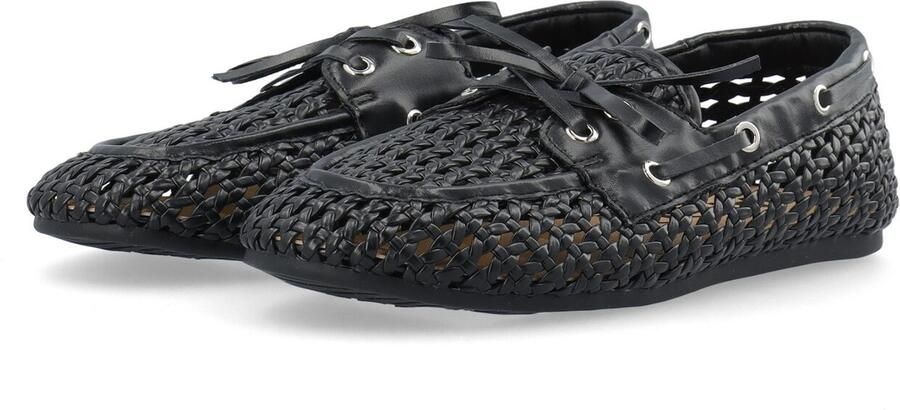 Bianco Mocassins 'Marlene' zwart - Foto 3
