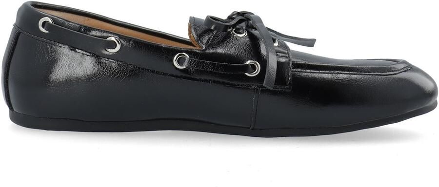 Bianco Mocassins 'Marlene' zwart