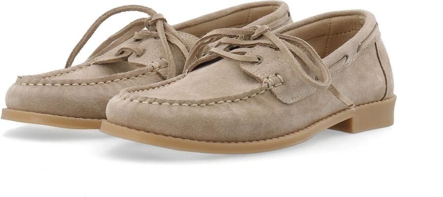 Bianco Mocassins 'Pop' donkerbeige - Foto 3