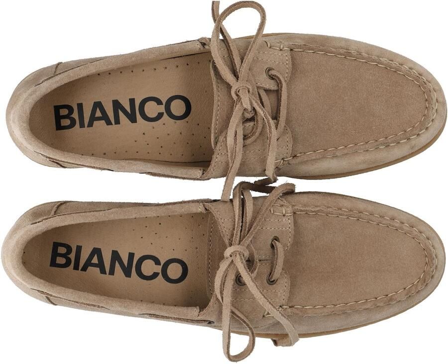 Bianco Mocassins 'Pop' donkerbeige - Foto 2