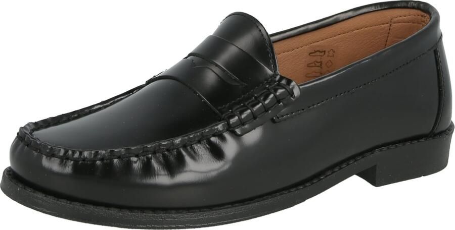 Bianco Mocassins 'POP' zwart