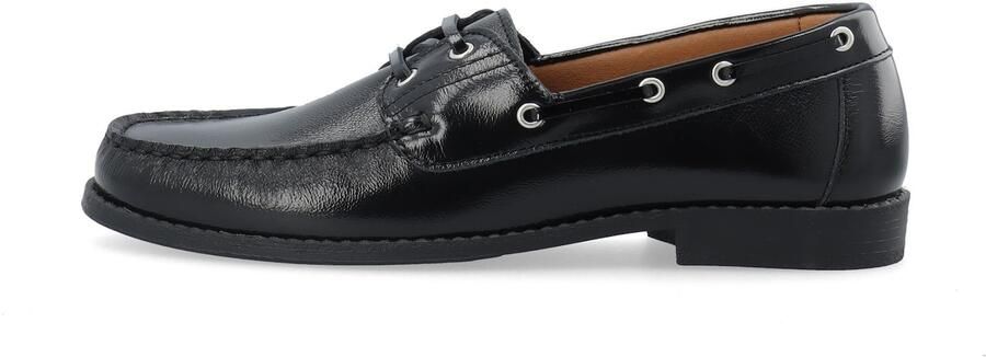 Bianco Mocassins 'Pop' zwart