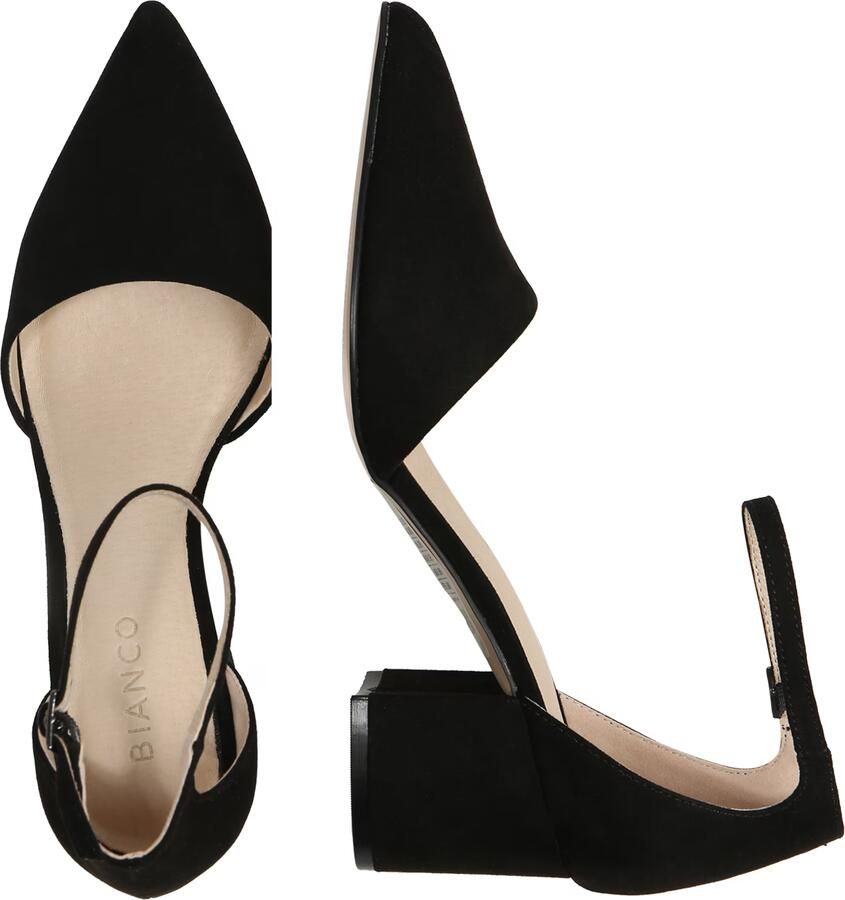 Bianco Pumps 'Divived D'orsay' zwart - Foto 4