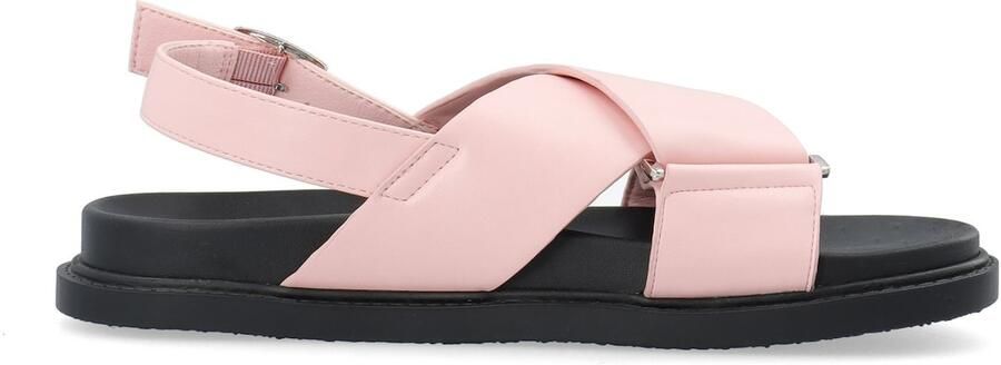 Bianco Sandalen met riem 'OSLO' pink - Foto 5
