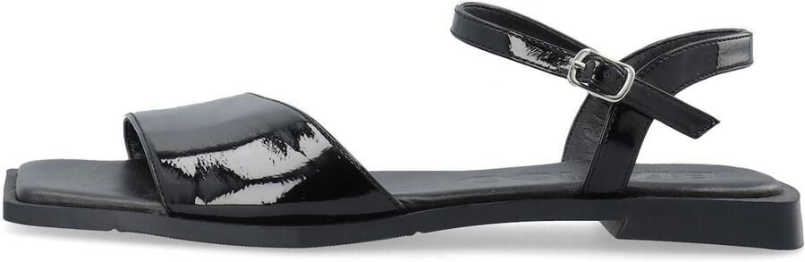 Bianco Sandalen met riem 'YVE' zwart