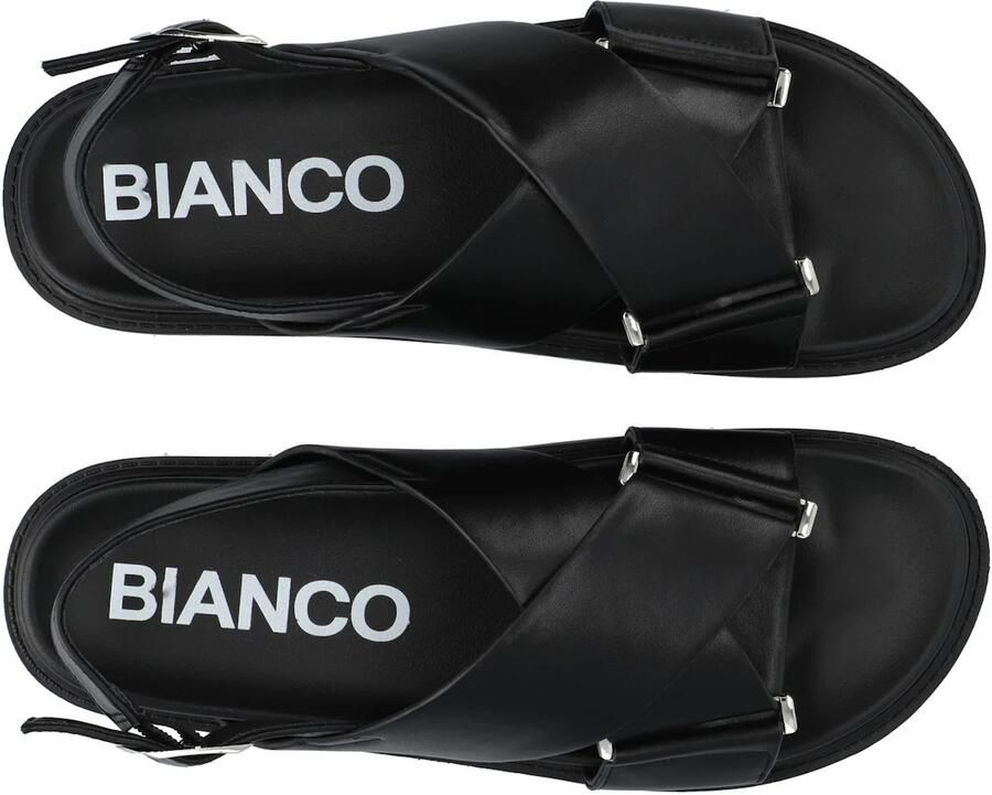 Bianco Sandalen met riem zwart - Foto 2