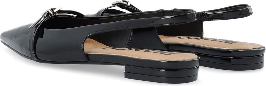 Bianco Slingpumps 'Bari' zwart - Foto 5