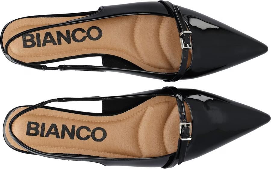 Bianco Slingpumps 'Bari' zwart - Foto 3
