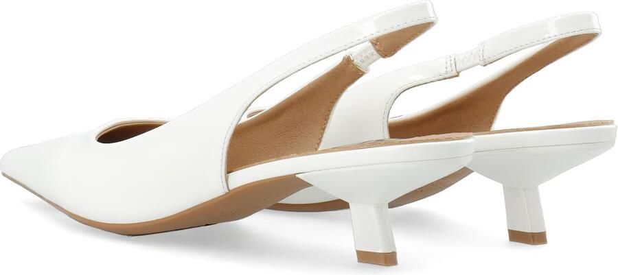 Bianco Slingpumps 'Kristin' wit - Foto 6