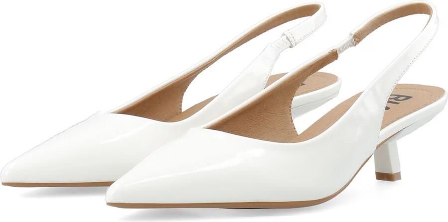 Bianco Slingpumps 'Kristin' wit - Foto 4