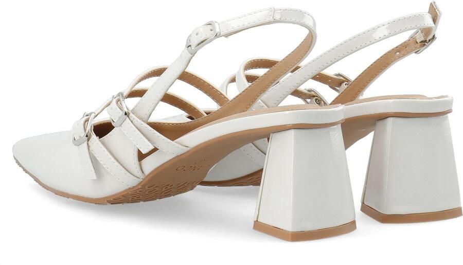 Bianco Slingpumps 'Maralyn' wit - Foto 4