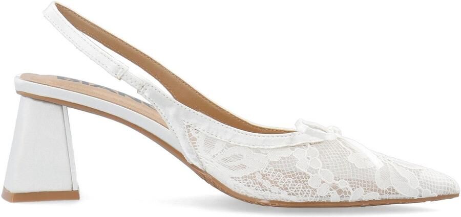 Bianco Slingpumps 'Maralyn' wit - Foto 5