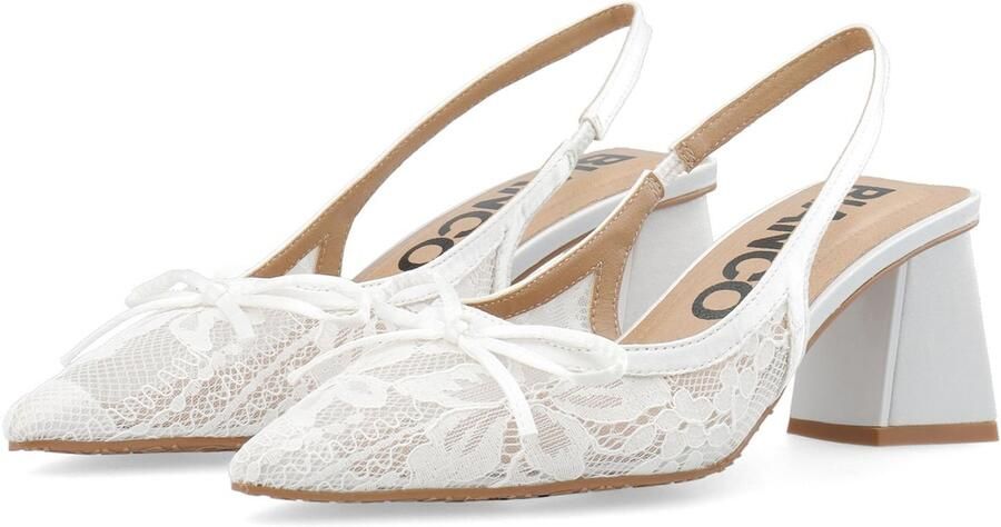 Bianco Slingpumps 'Maralyn' wit - Foto 3