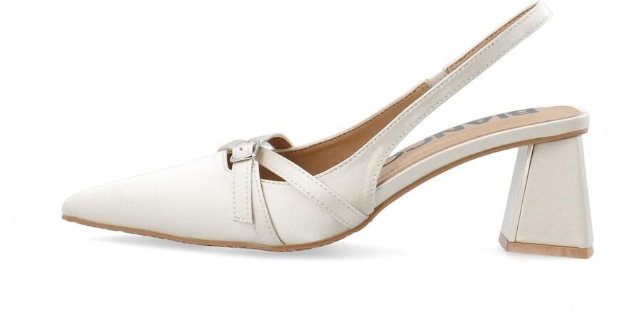 Bianco Slingpumps 'Maralyn' wit