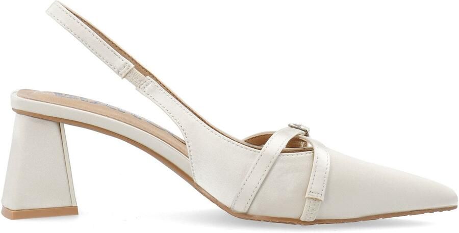 Bianco Slingpumps 'Maralyn' wit - Foto 5
