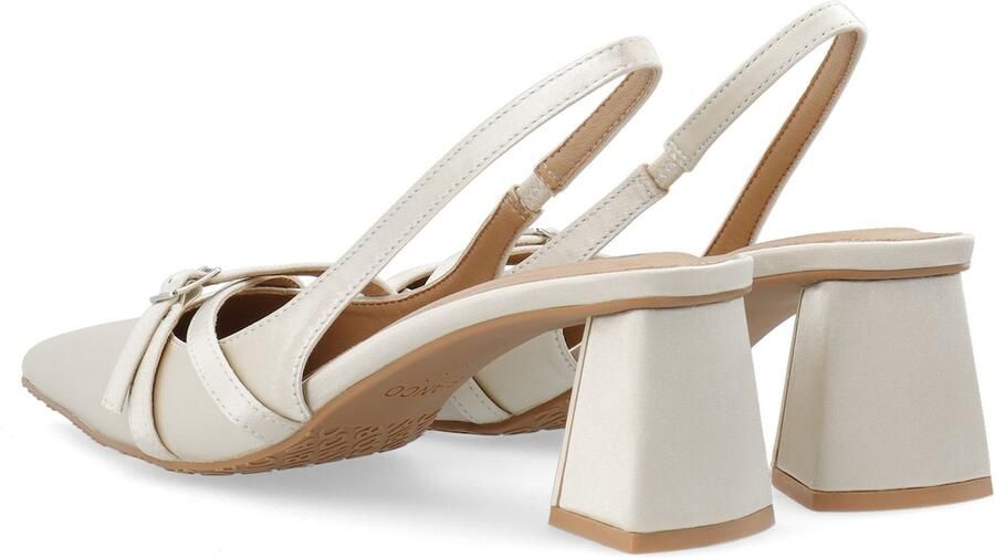 Bianco Slingpumps 'Maralyn' wit - Foto 3