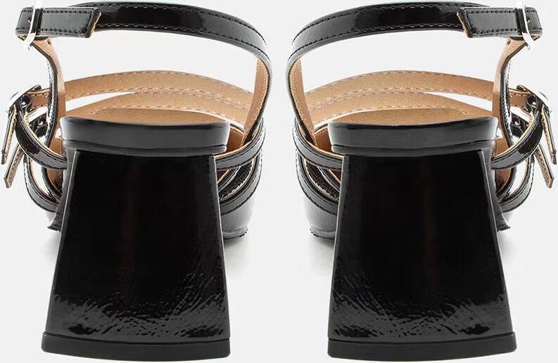 Bianco Slingpumps 'Maralyn' zwart - Foto 6