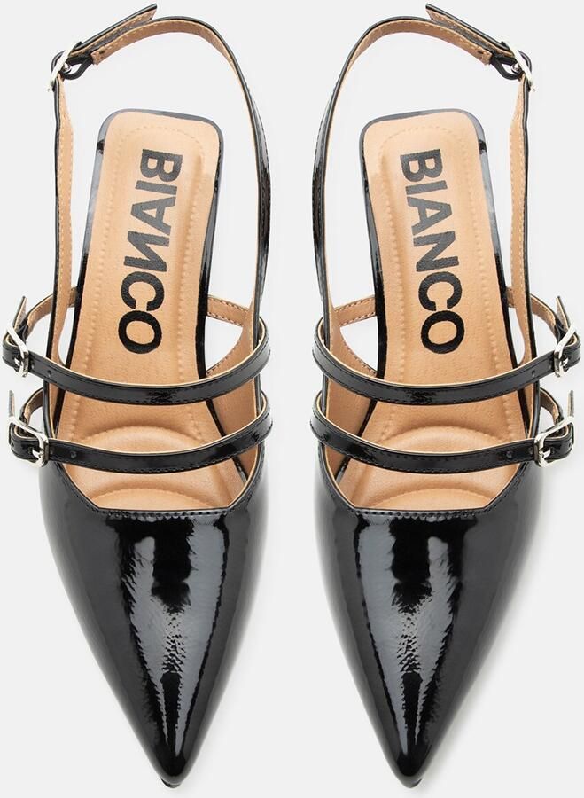 Bianco Slingpumps 'Maralyn' zwart - Foto 4